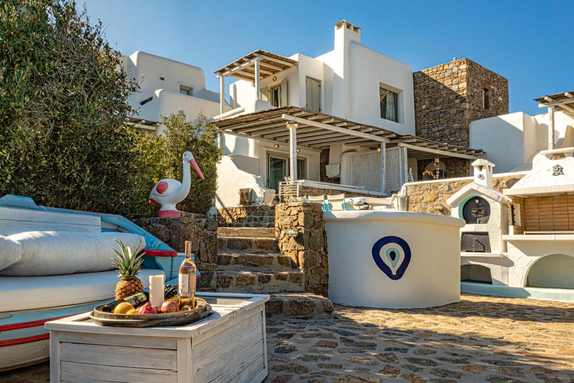 Manolia Luxury Private House By Mykonian Kazarte Villa Kalo Livadi Exterior photo