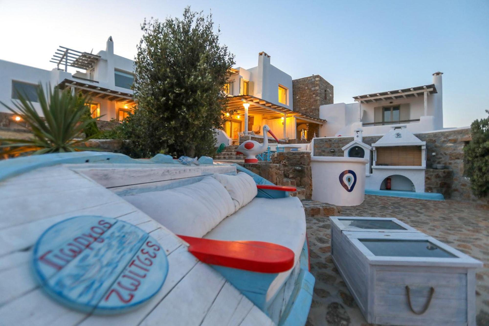 Manolia Luxury Private House By Mykonian Kazarte Villa Kalo Livadi Exterior photo